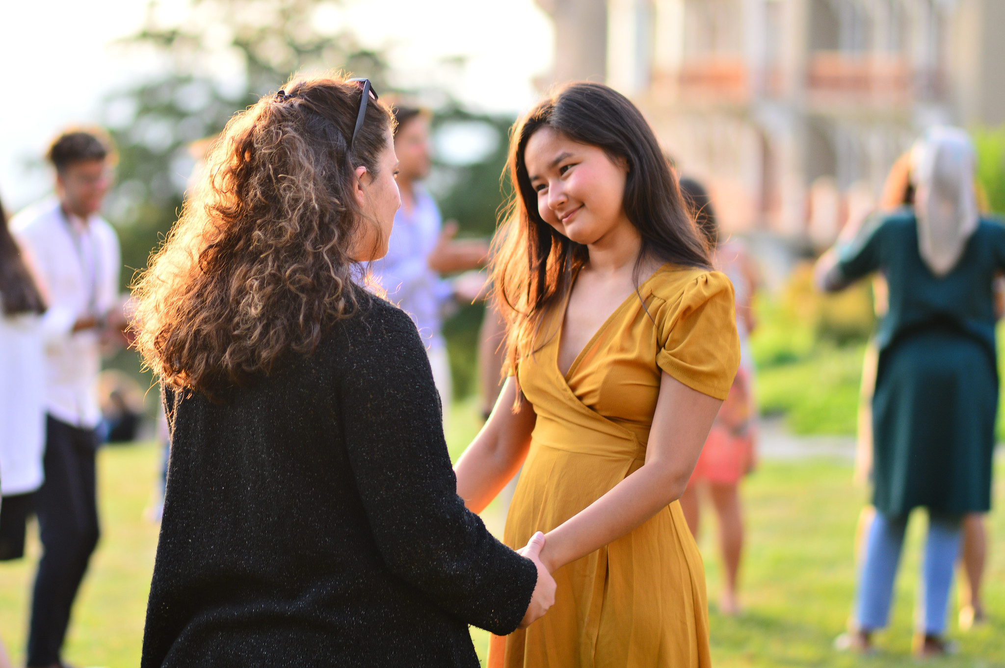 YAP 2019 holding hands