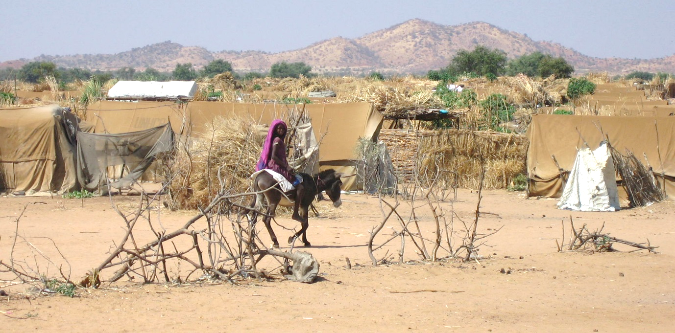 Darfuri refugee camp in eastern Chad – photo with kind permission on CORD UK