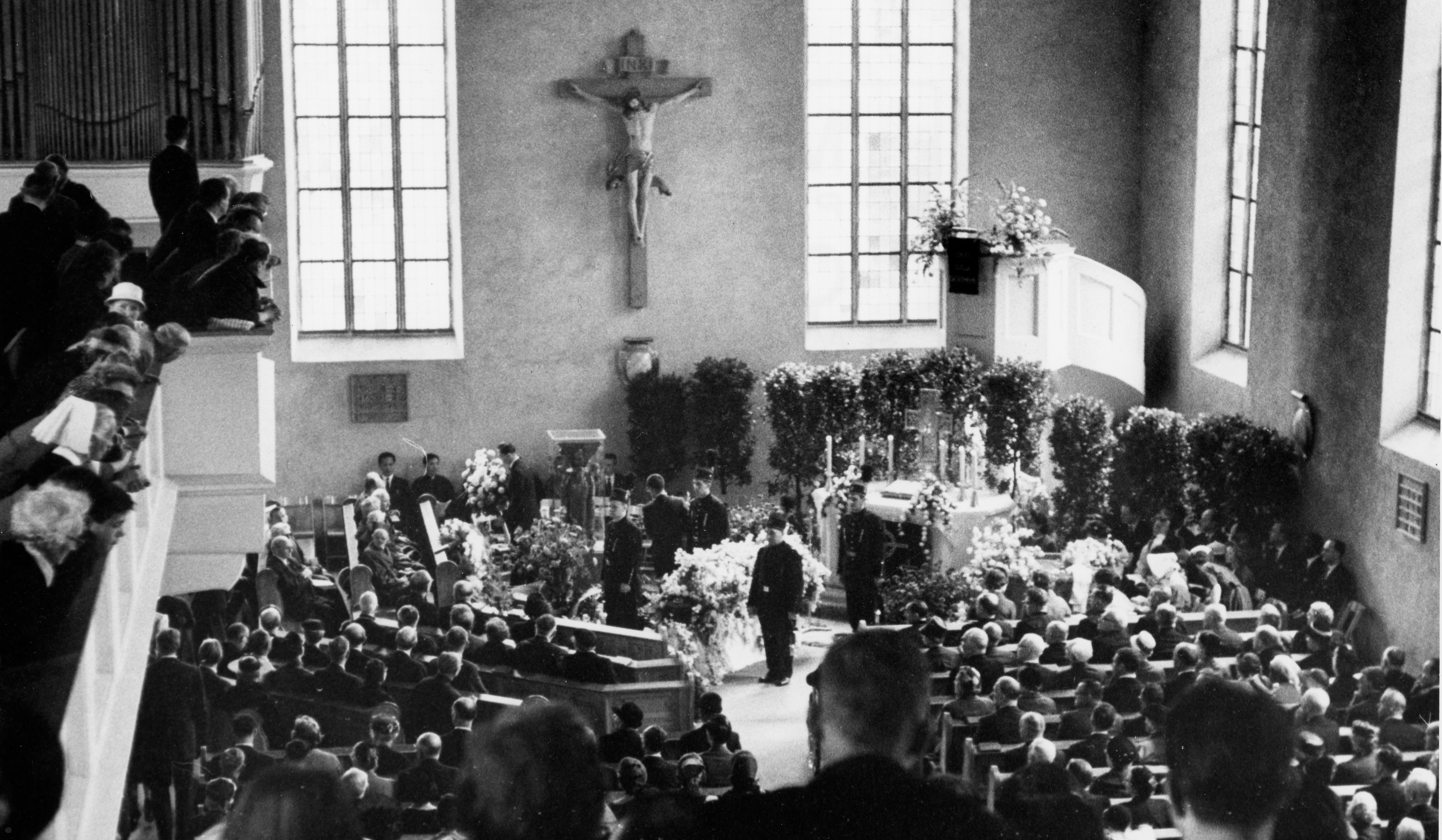 1961 Memorial service Freudenstadt Frank Buchman