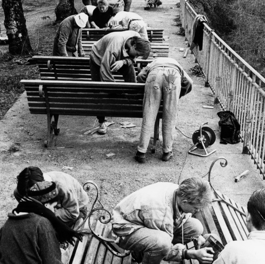Benches Work Week 1986