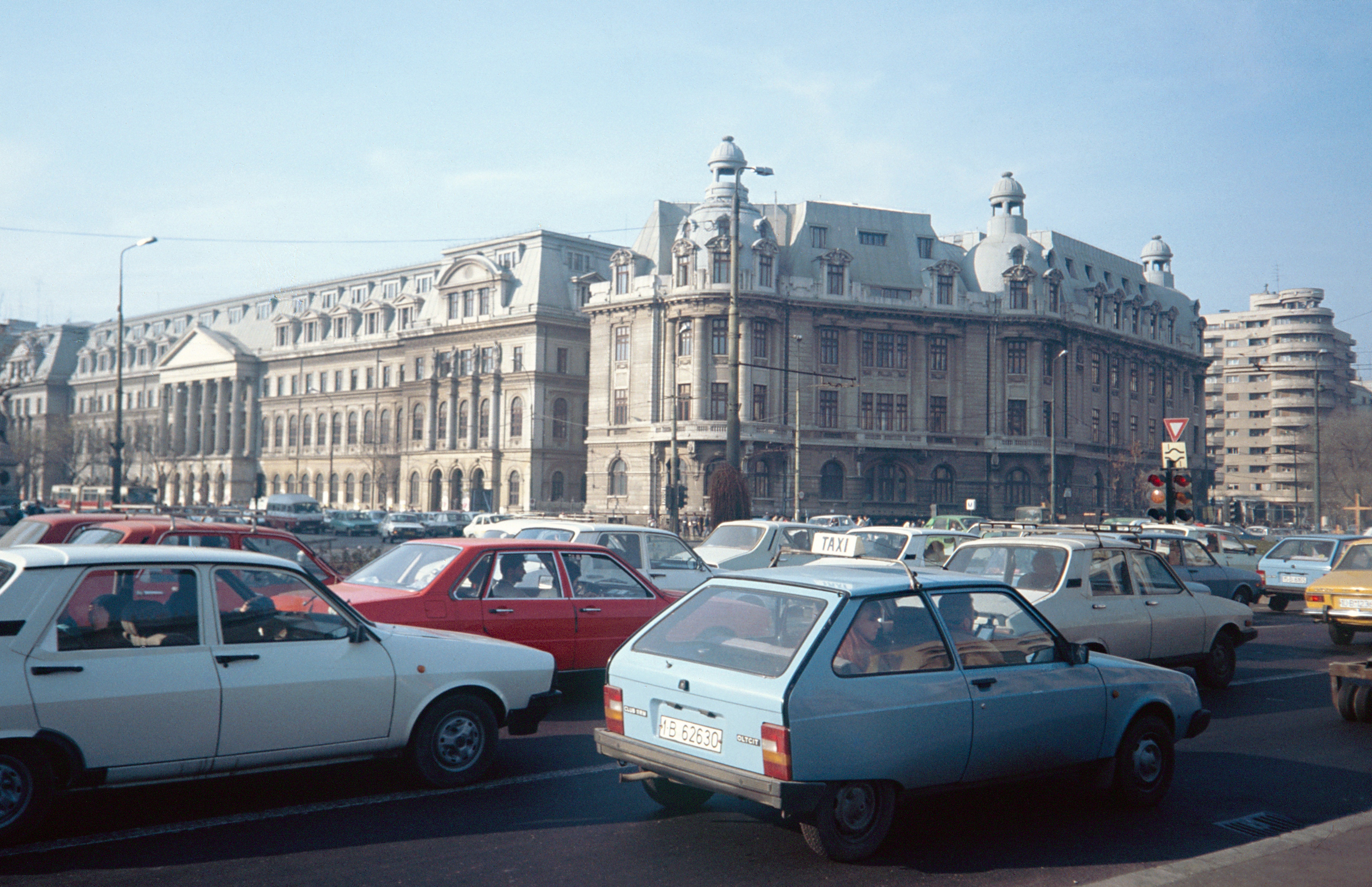 Street in Bucharest 1990