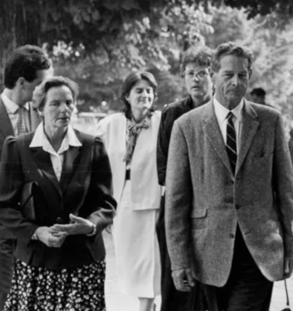 King Michael of Romania, Queen Anne and young Romanians in Caux 1990