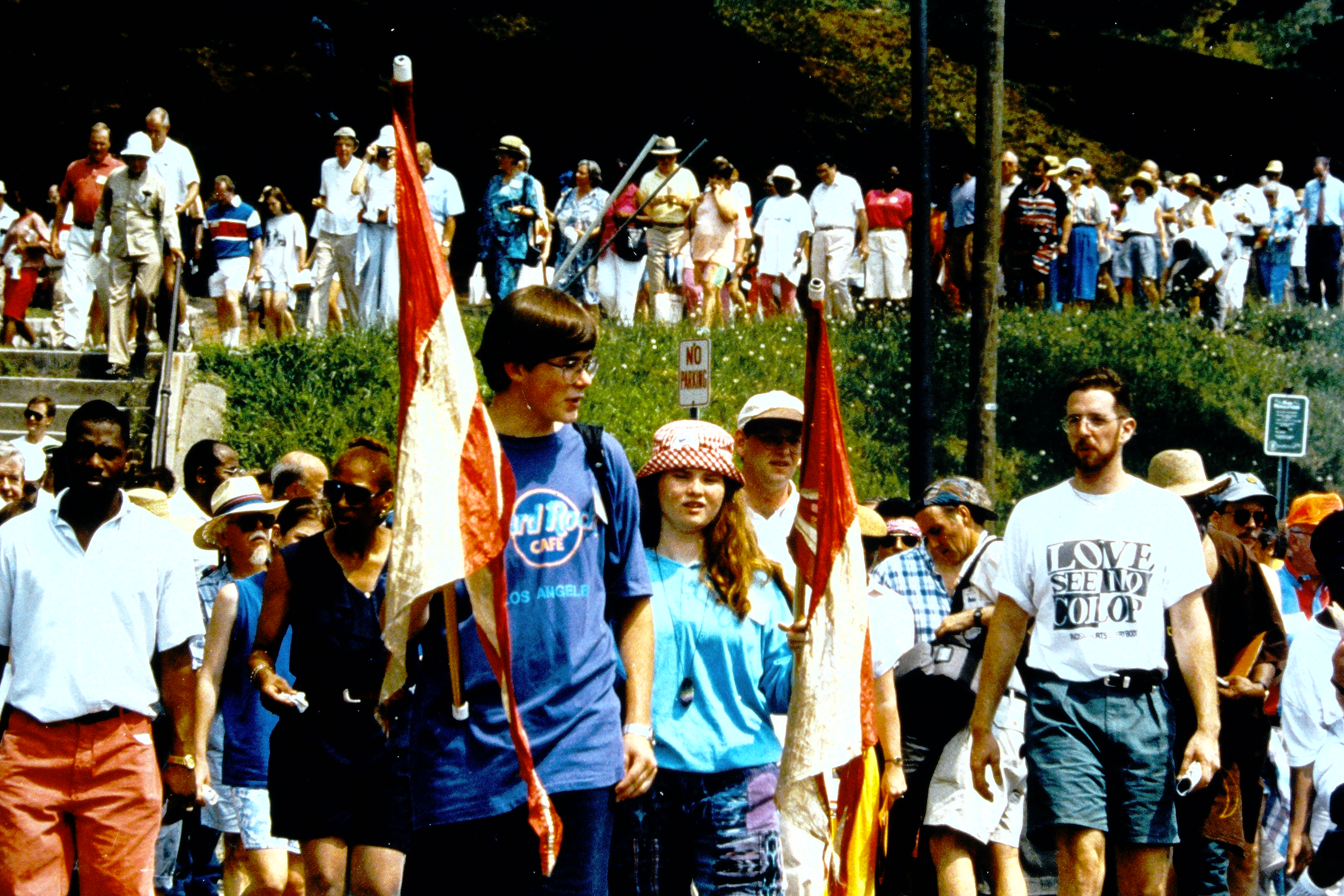 Hope in the Cities - Richmond's first walk through its history of slavery, 1993 (photo Rob Lancaster)