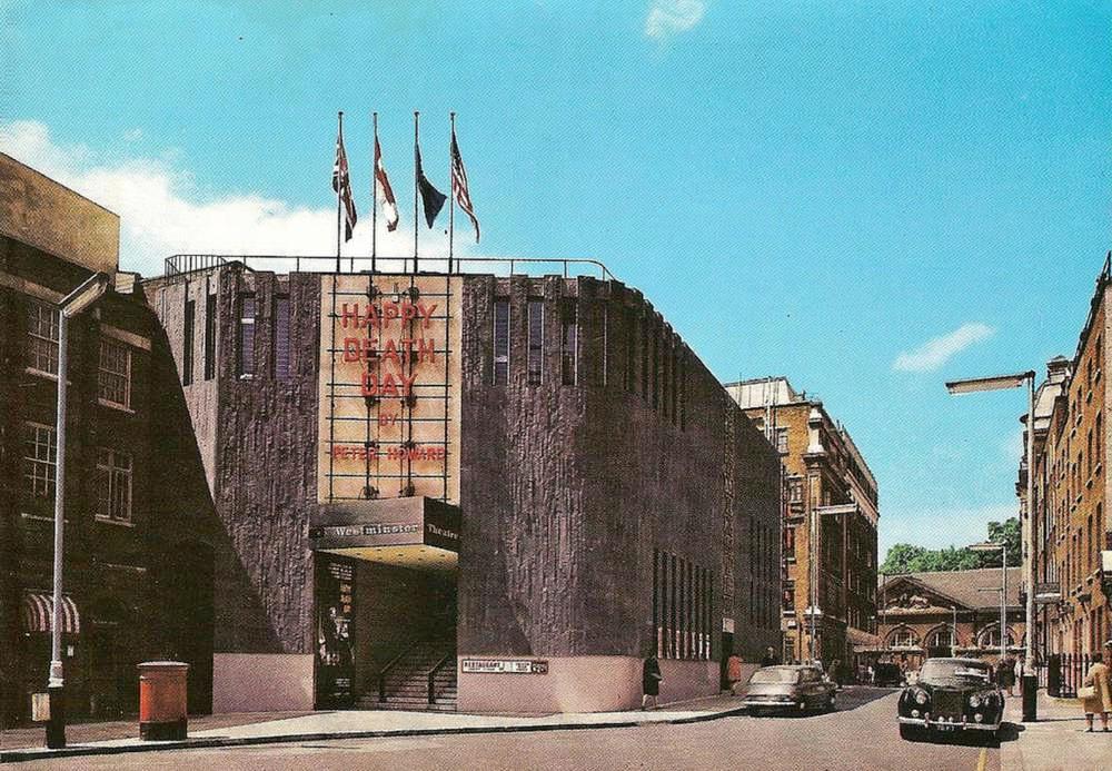 Westminster Theatre London postcard