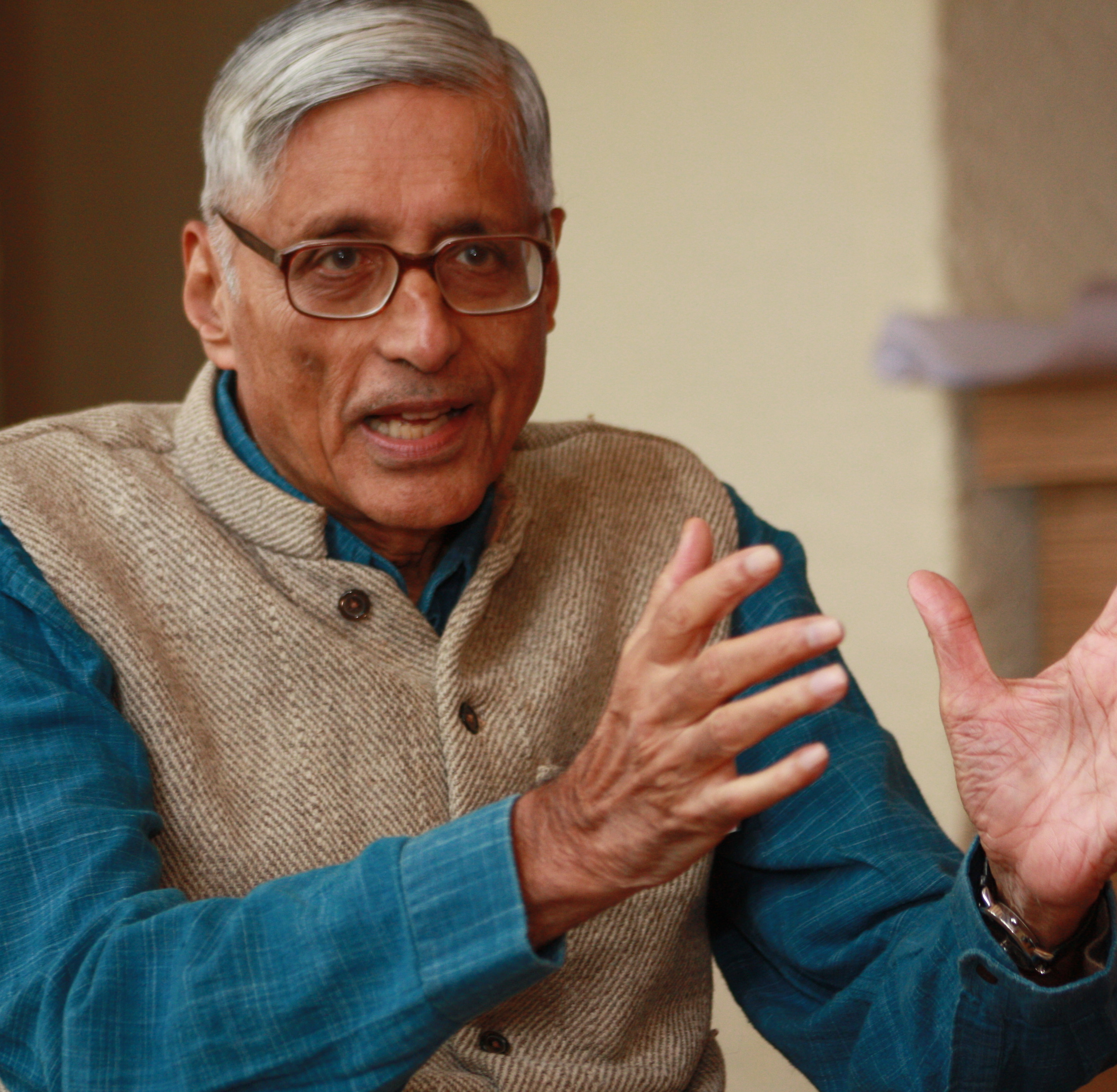 Rajmohan Gandhi 2011 Caux Forum Human Security