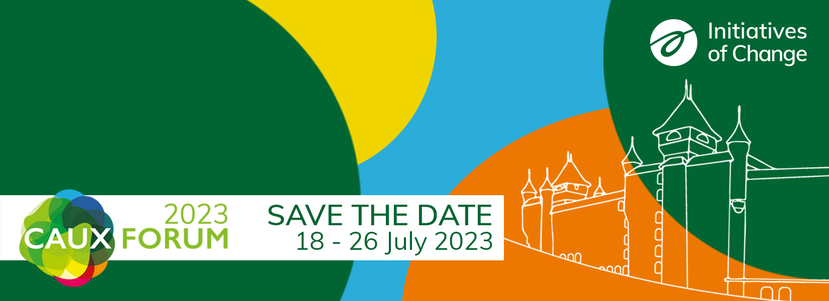 Caux Forum 2023 banner