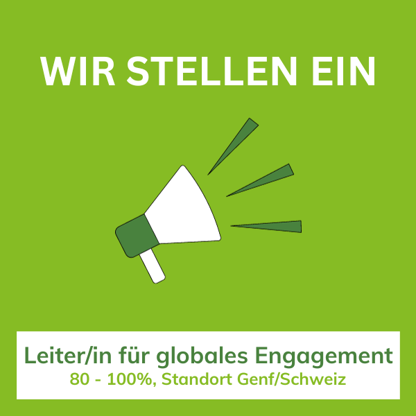 Job offer: Head of Global Engagement  DE