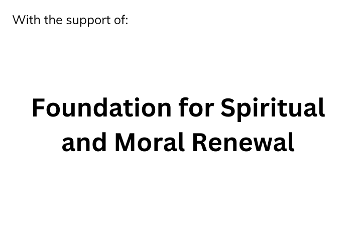 Logo Foundation for spiritual & moral renewal