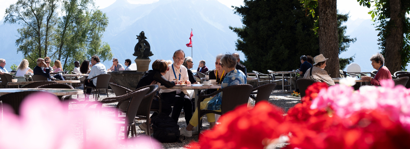 Caux Democracy Forum CDF banner event pics Caux Forum
