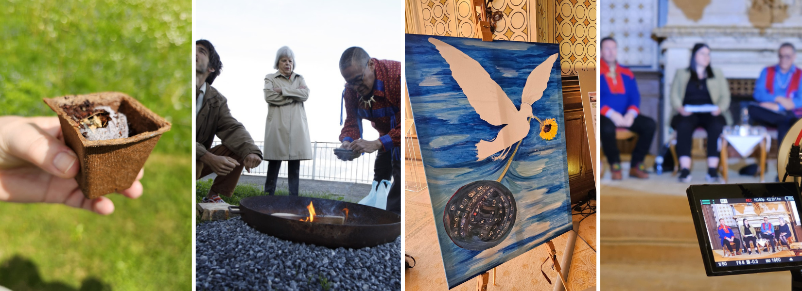 Caux Arts and Peace Encounters 2025 banners