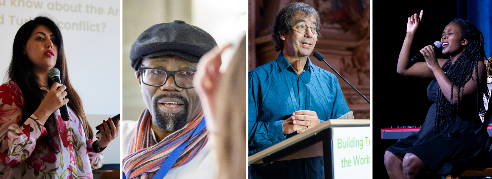 Caux Democracy Forum CDF banner event pics Caux Forum