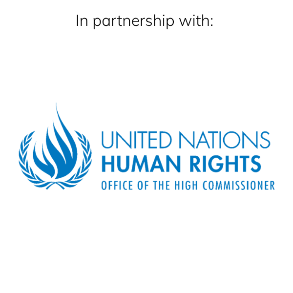 In partnership with logo United Nations Human Rights Office