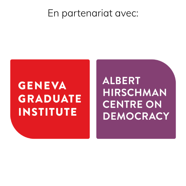 In partnership with logo Graduate Institute Alfred Hirschmann FR
