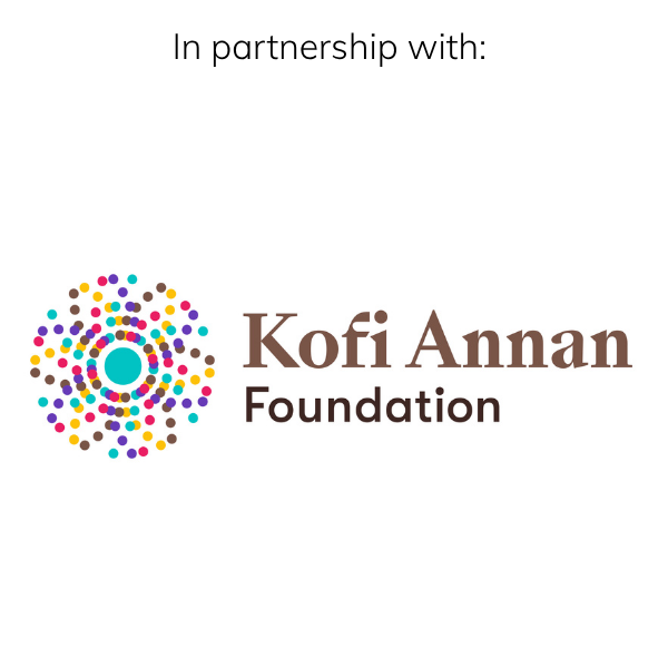 In partnership with logo Kofi Annan Foundation
