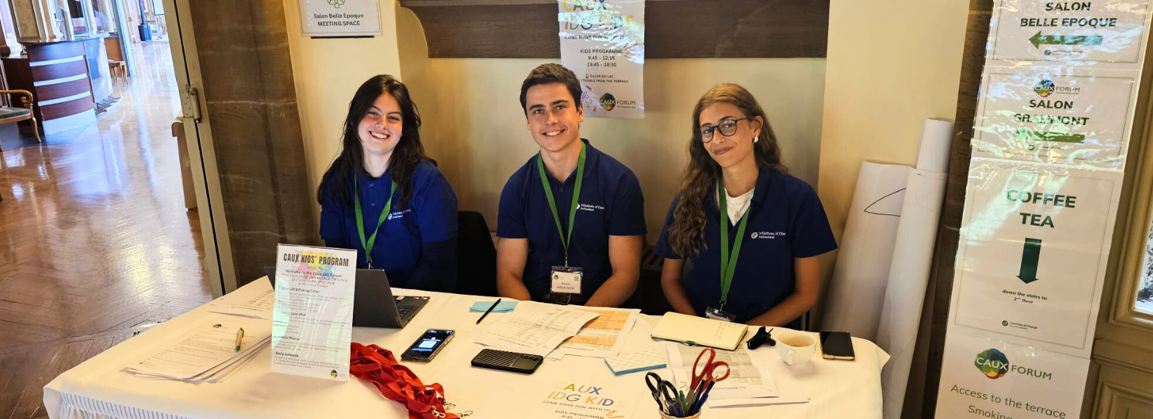 Volunteers in Caux