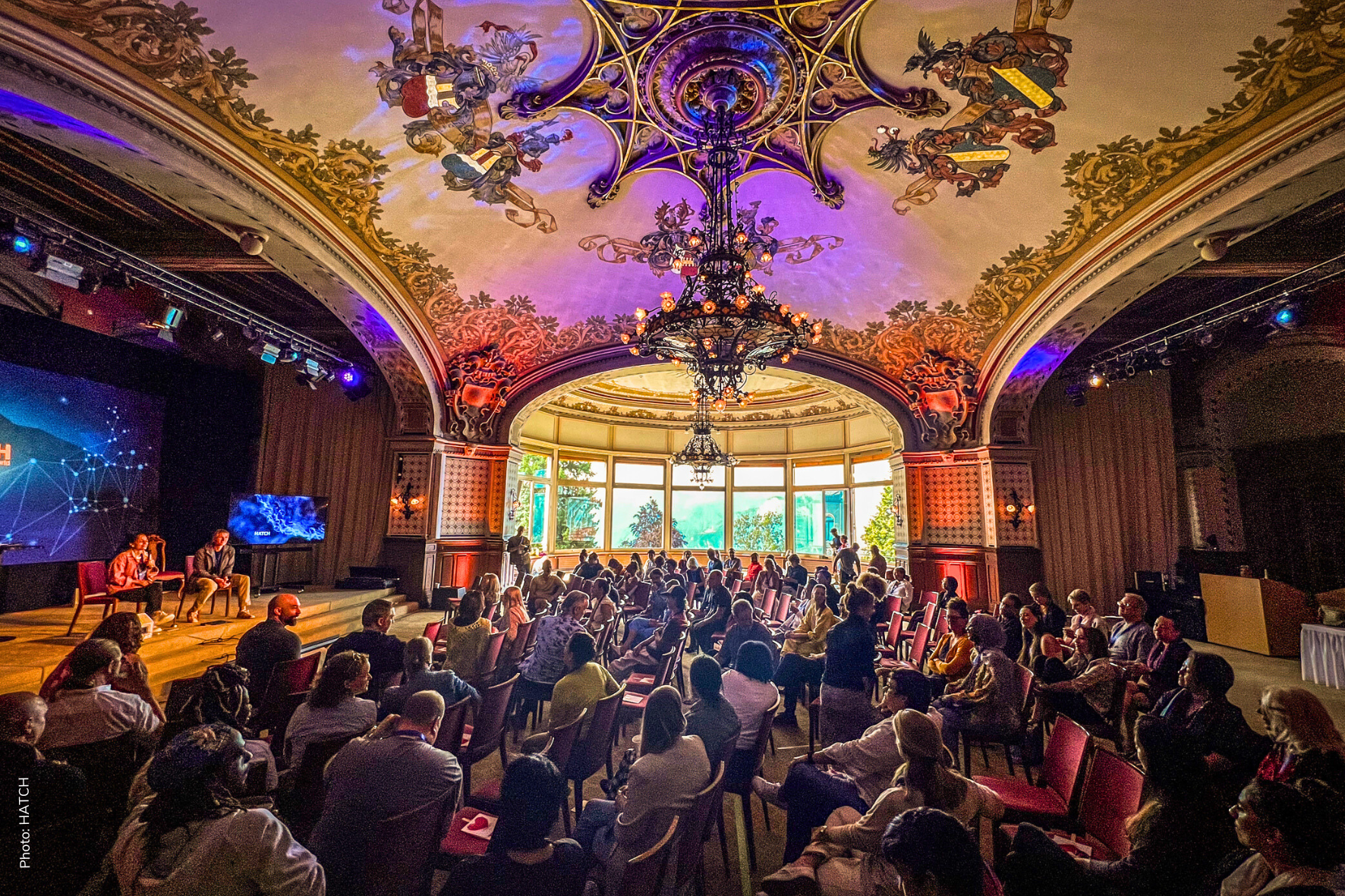 Main Hall audience summer Caux Palace (credit HATCH 2023)