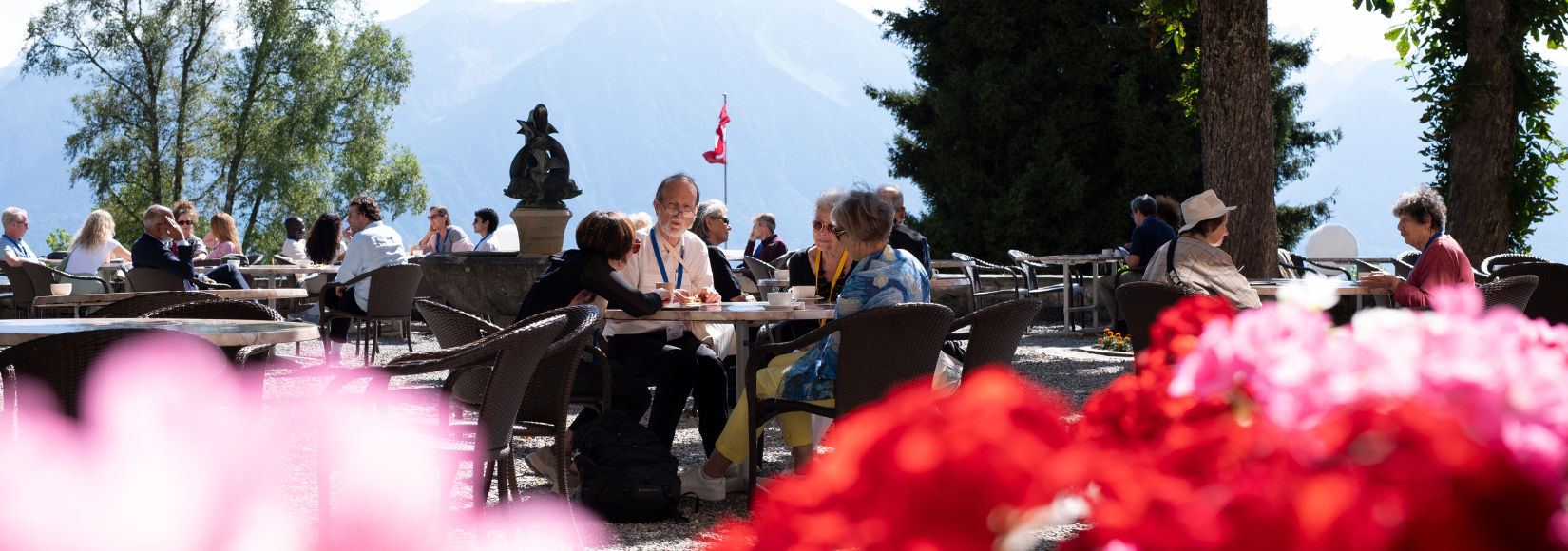 CDF 2025 participants terrace