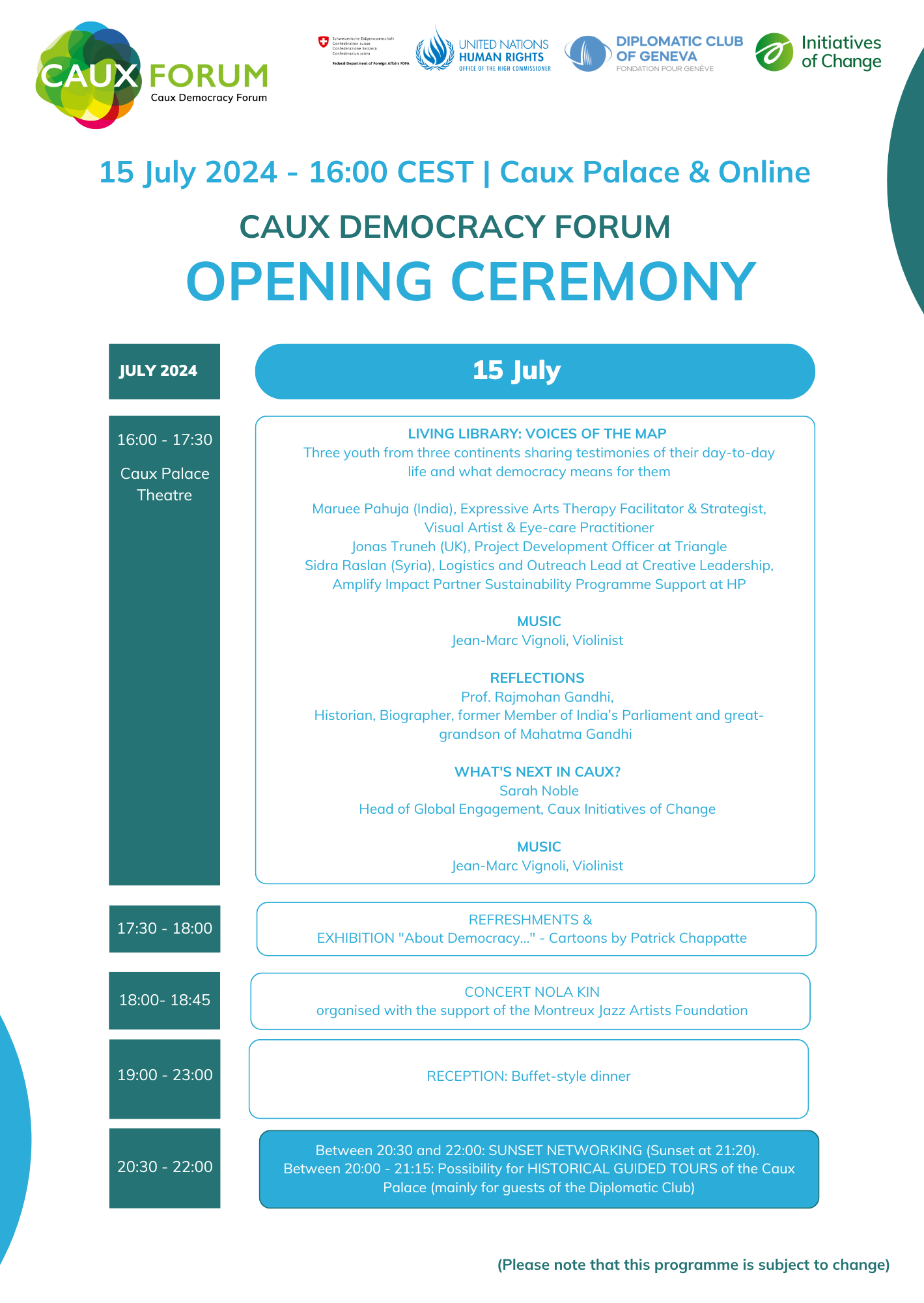 CDF Opening 2