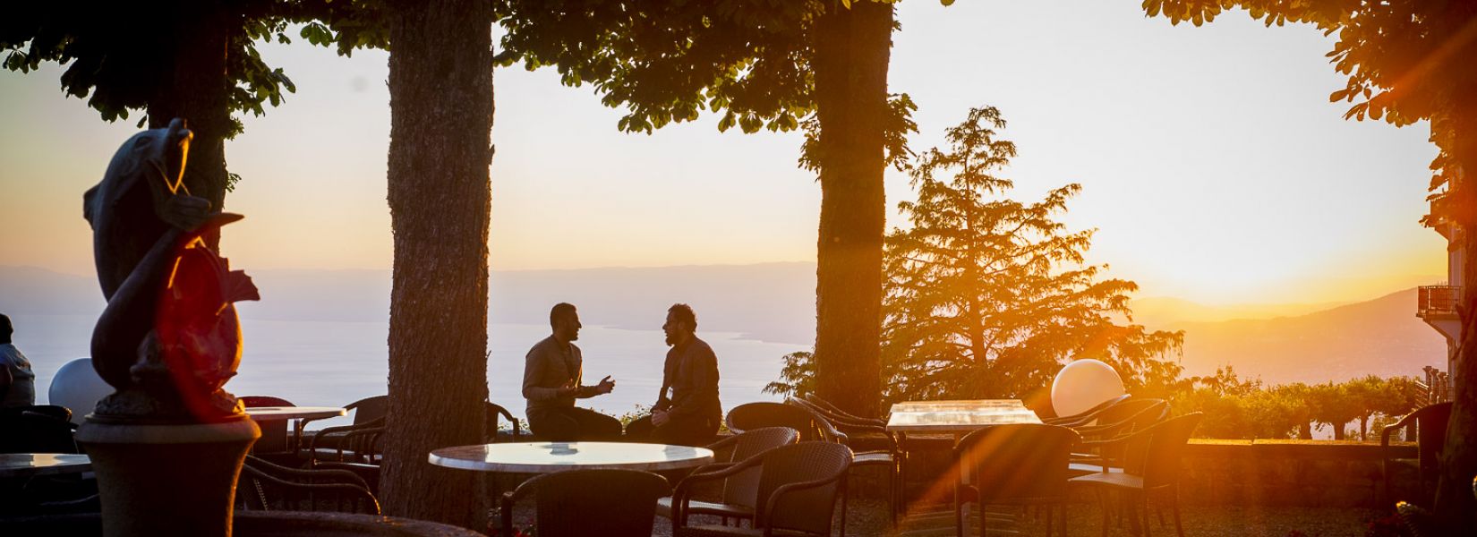 Caux Palace Terrace Sunset TIP 2019