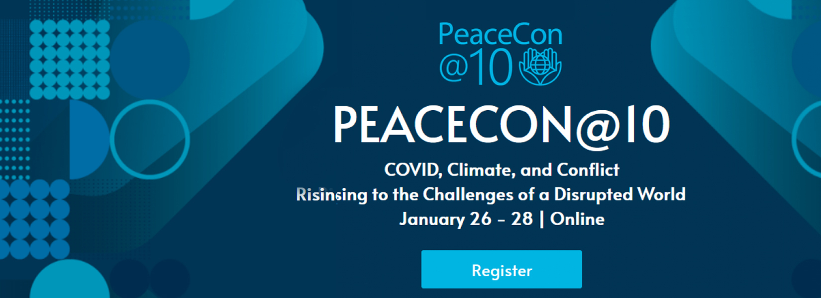 PeaceCon slider homepage