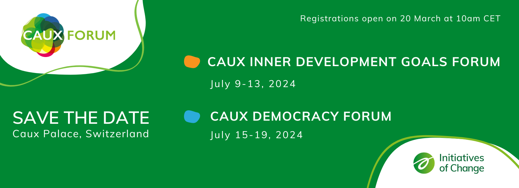 Caux Forum 2024 Save the Date banner EN green