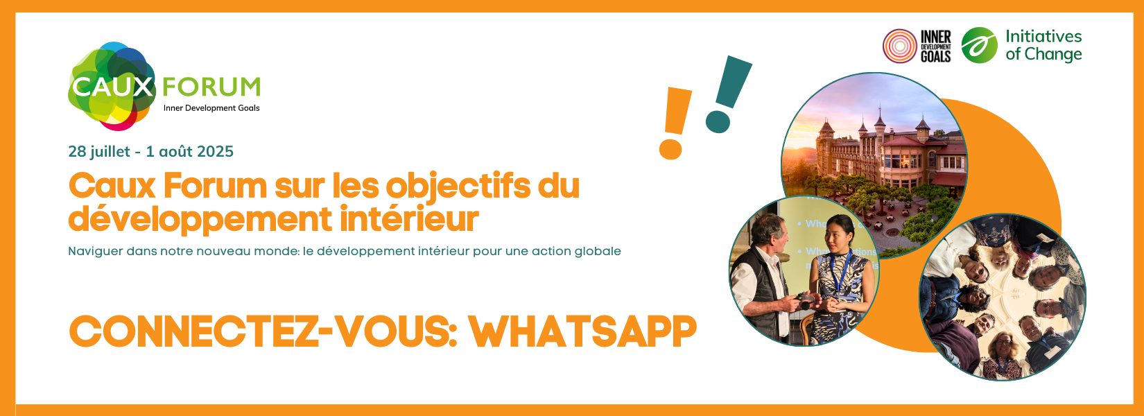 CIDG 2025 Linktree WhatsApp FR