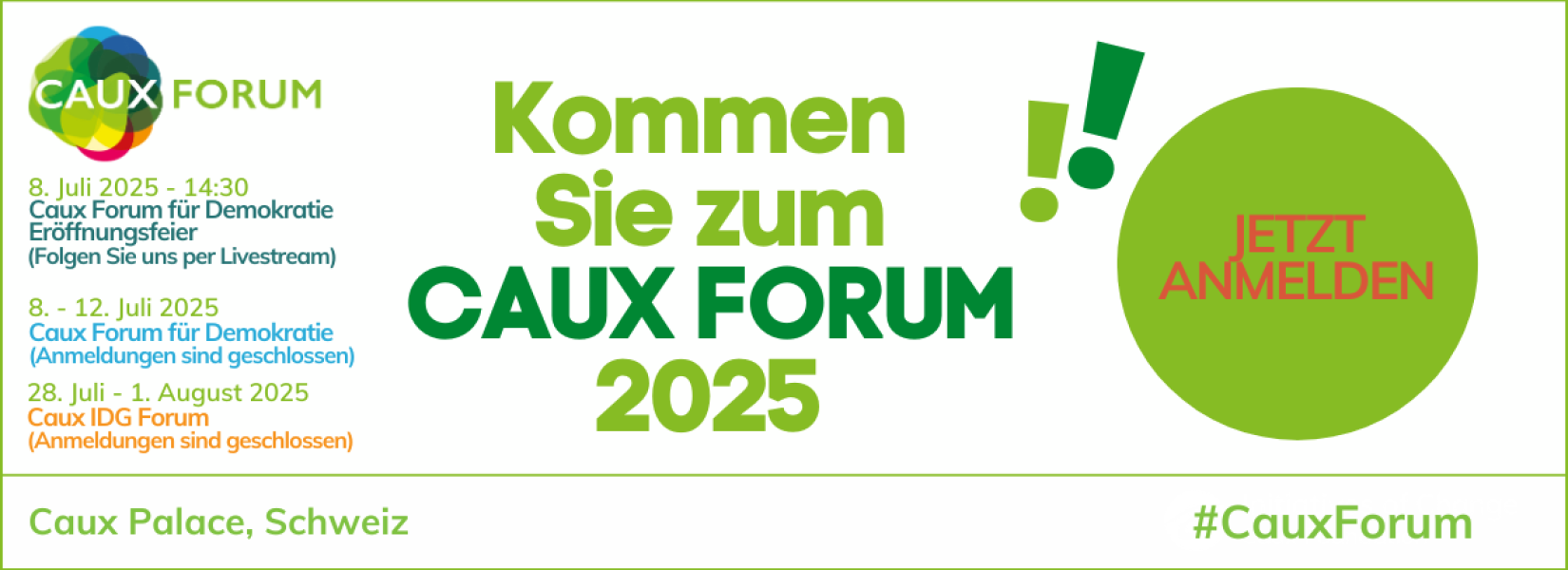 Caux Forum 2025 homepage banner DE