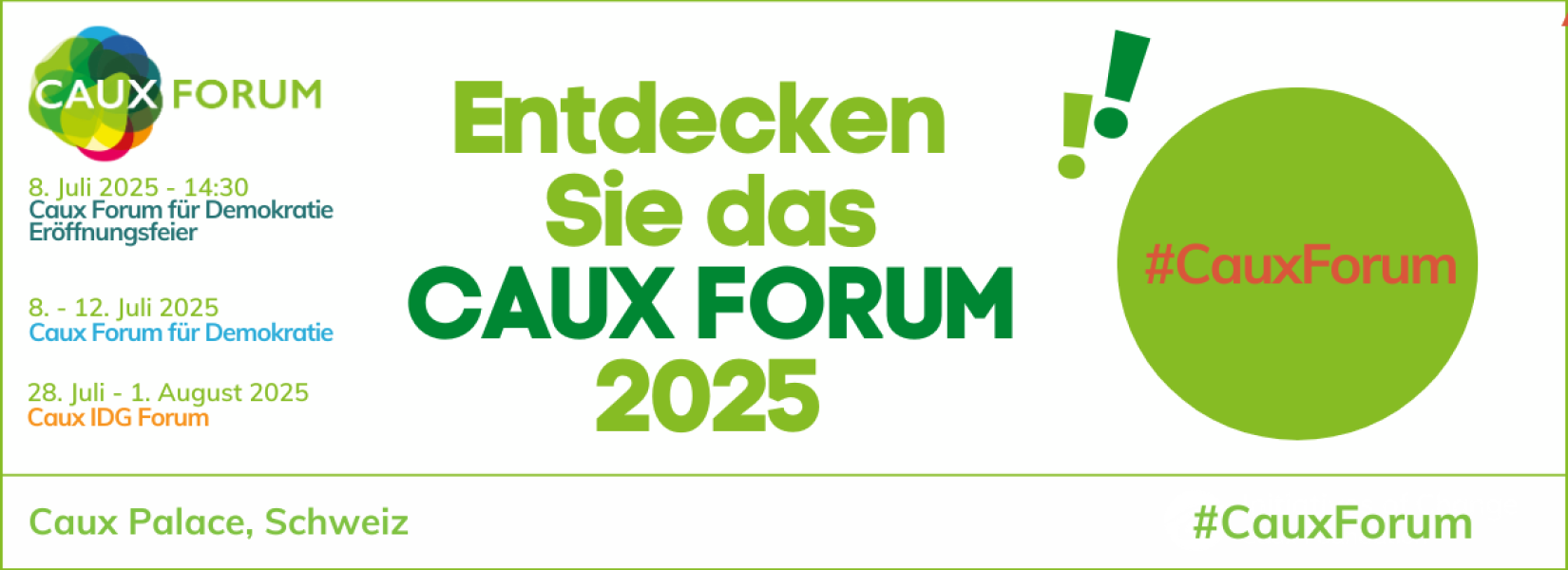 Caux Forum 2025 homepage banner DE