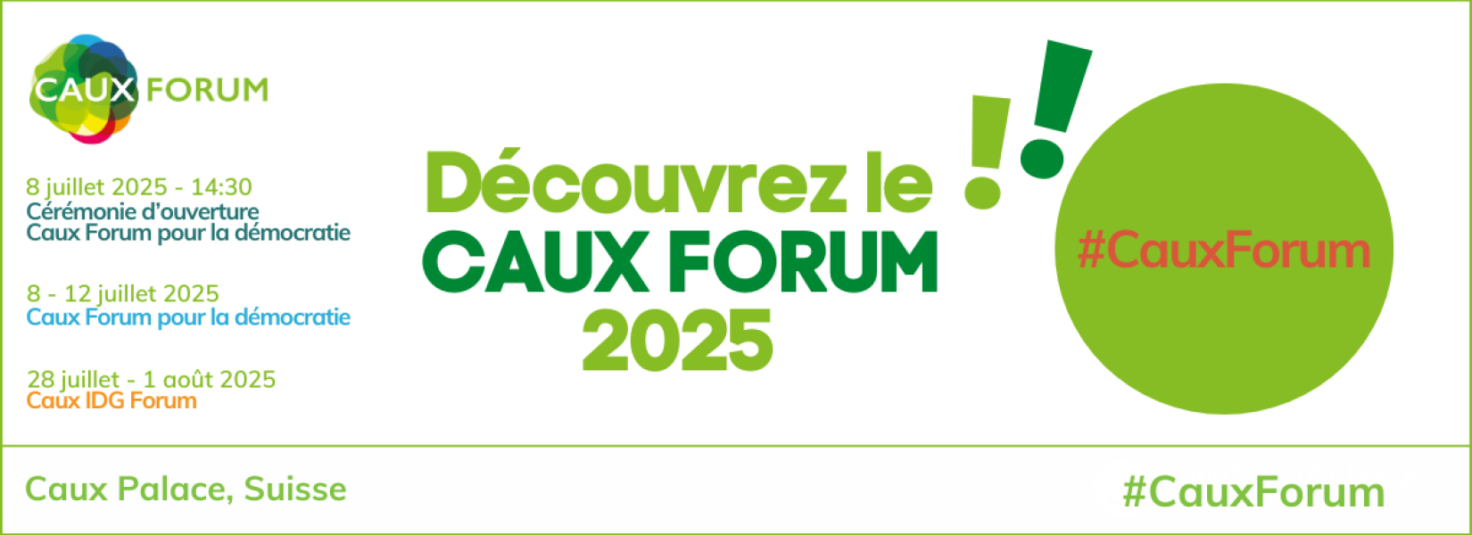 Caux Forum 2025 homepage banner FR