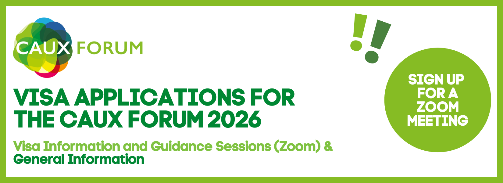 Caux Forum 2026 Visa applications banner EN