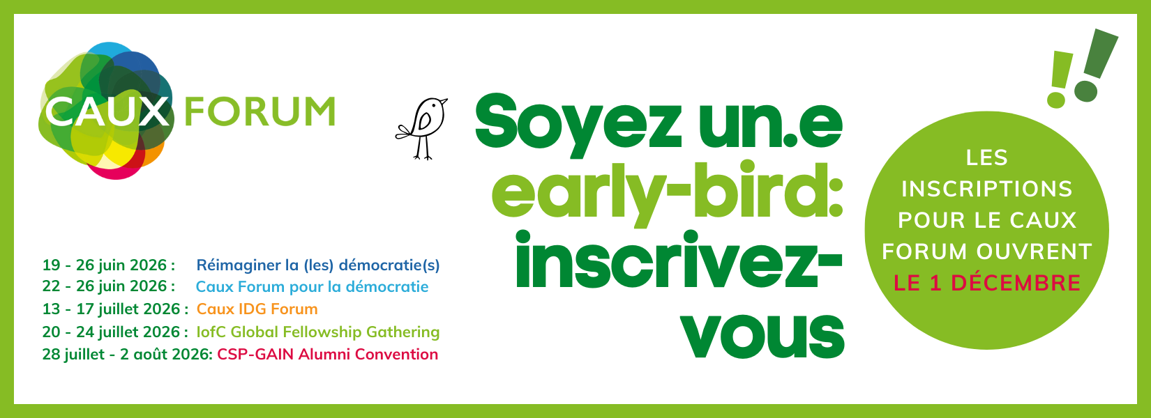 Caux Forum 2026 Early bird general banner FR