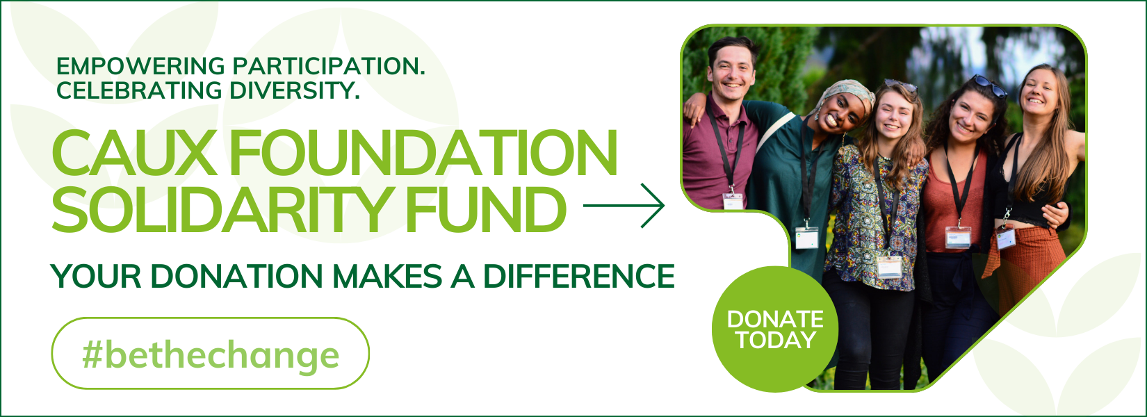 Solidarity Fund donation banner EN