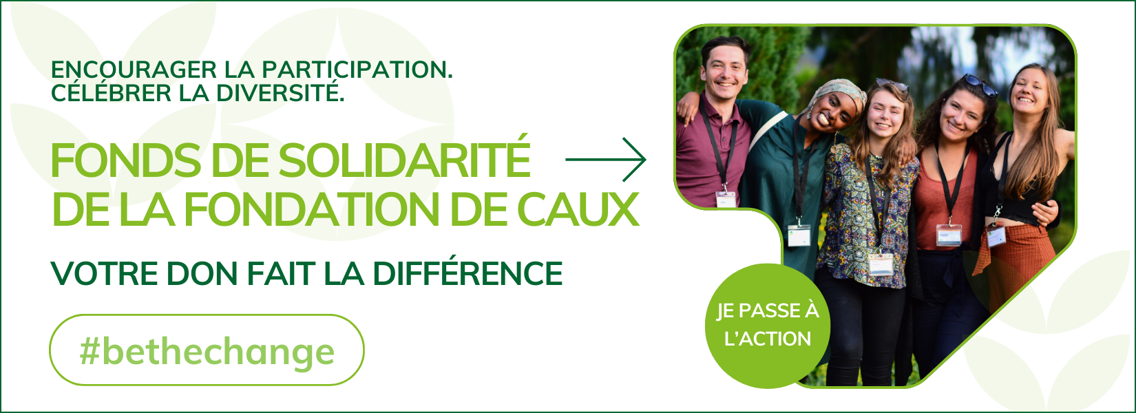 Solidarity Fund donation banner FR