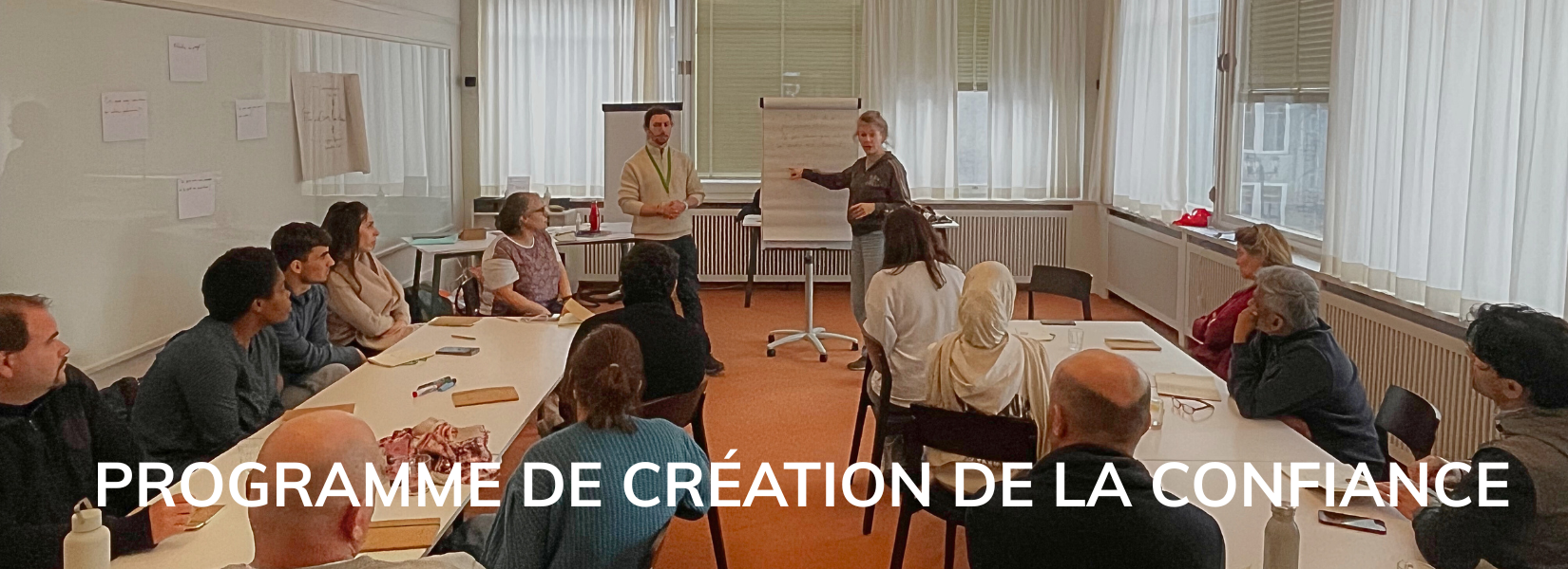 Trustbuilding Programme banner FR