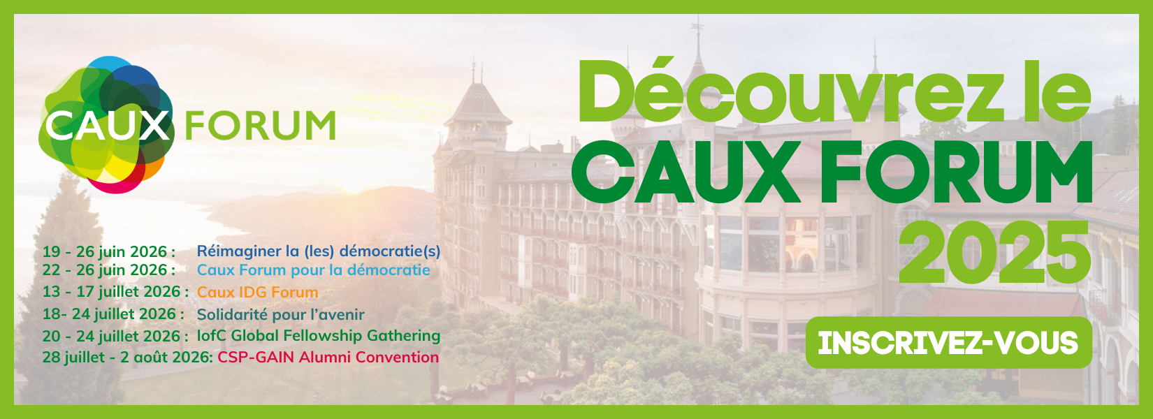 Caux Forum 2026 register now banner FR