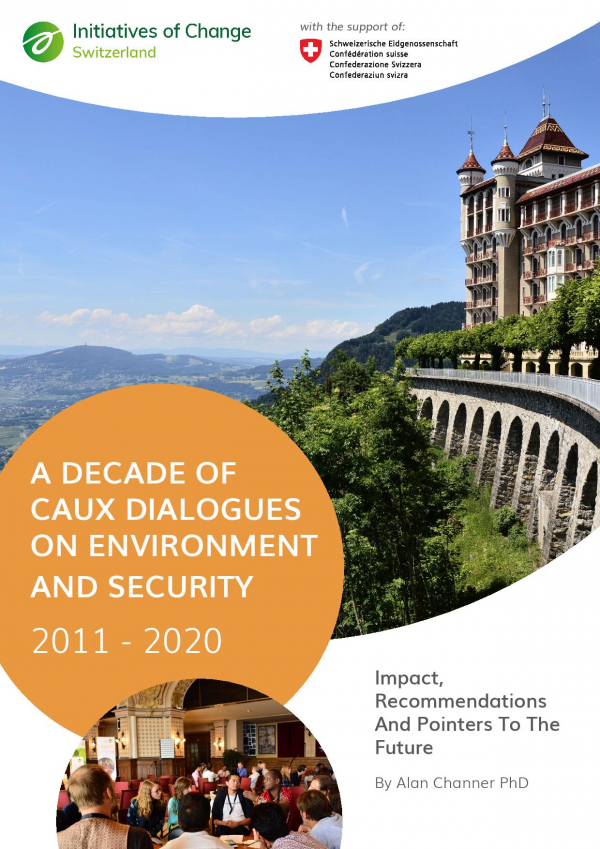 IofC Caux Dialogues Report cover