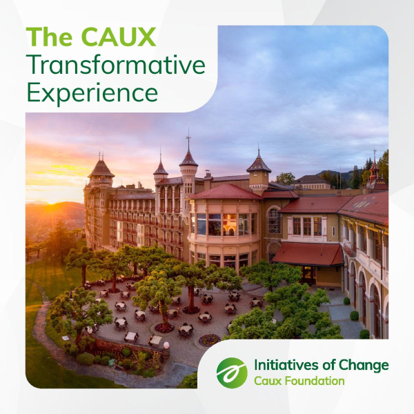 Caux IofC Flyer August 2023 EN