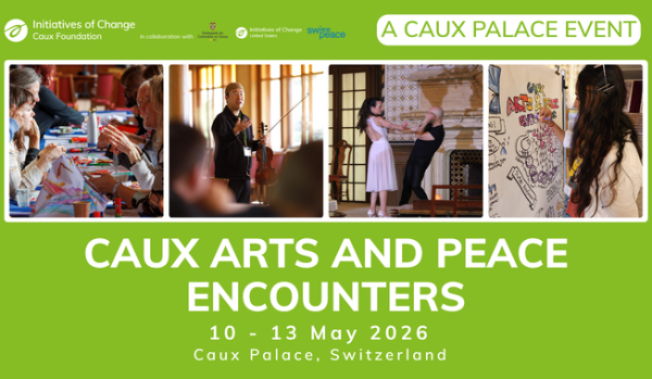 Caux Arts & Peace Encounters 2026 banner rect EN