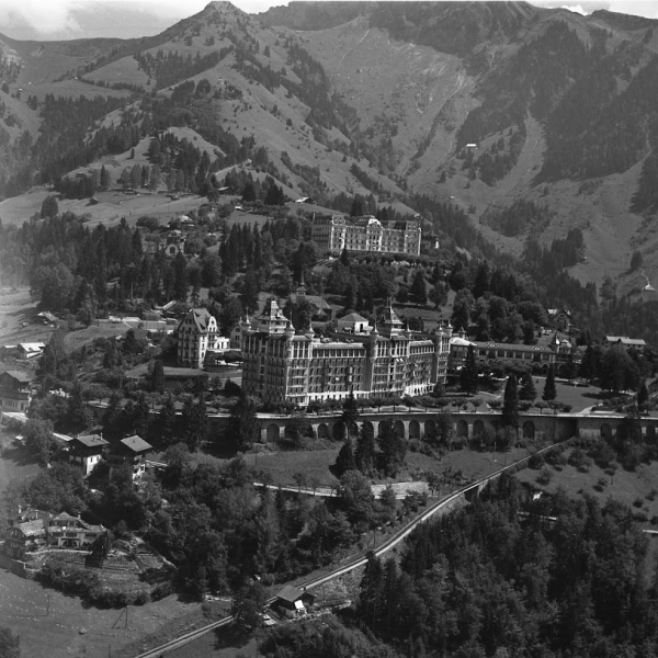 Caux Palace Building Historical