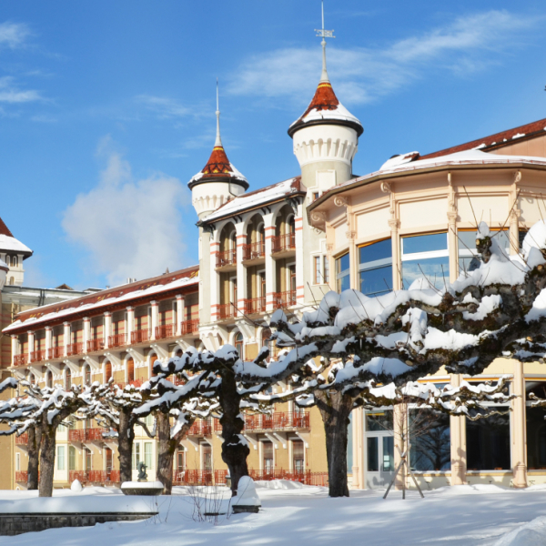 Caux in snow 2021 credit Cindy Bühler