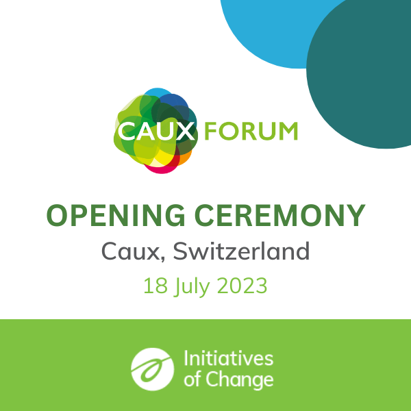 Caux Forum 2023 Opening square EN