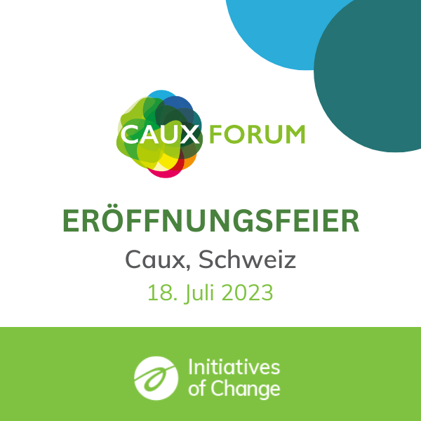 Caux Forum 2023 Opening square DE