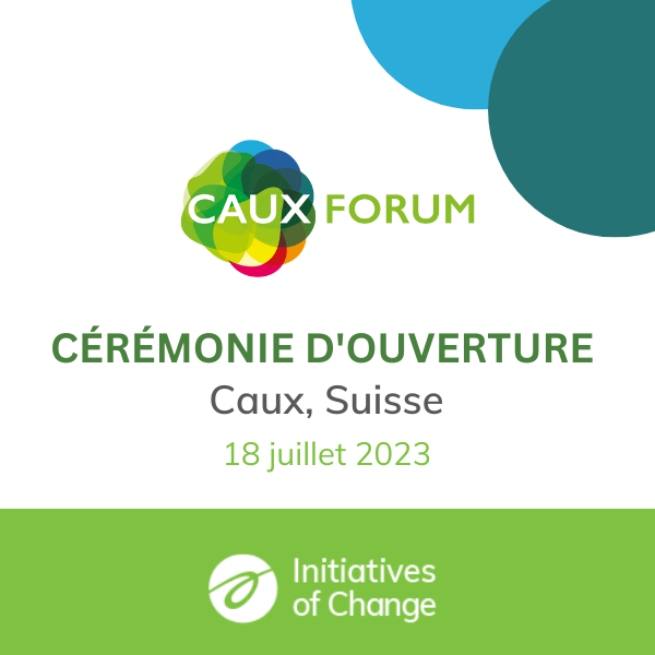 Caux Forum 2023 Opening square FR