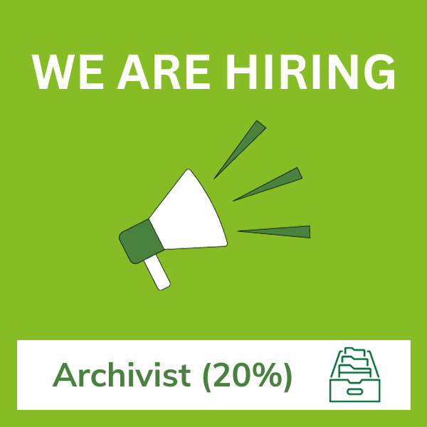 Job offer: Archiviste 20% Sept 2023 EN