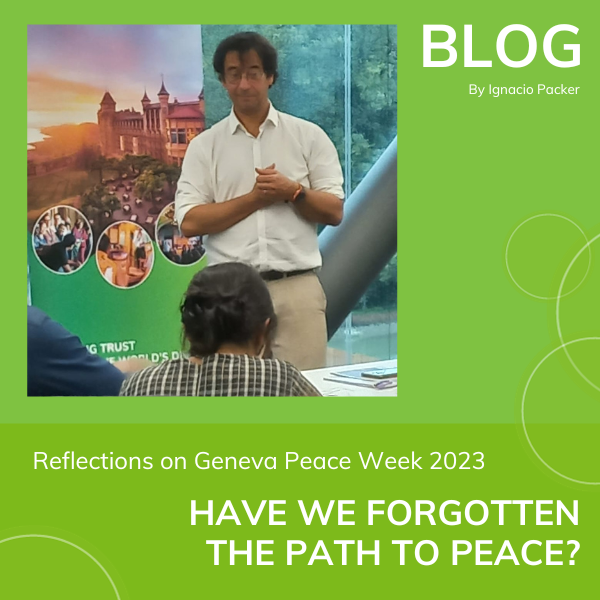 Geneva Peace Week 2023 workshop 2 November Ignacio Packer blog square