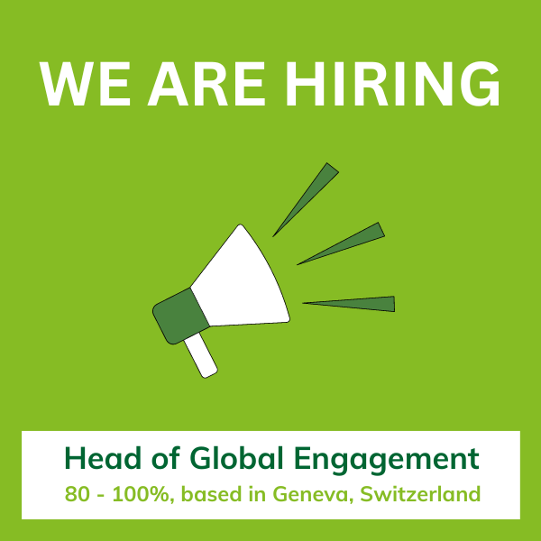Job offer: Head of Global Engagement  EN