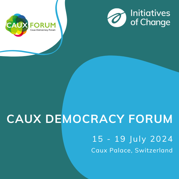 Caux Democracy Forum 2024 square EN