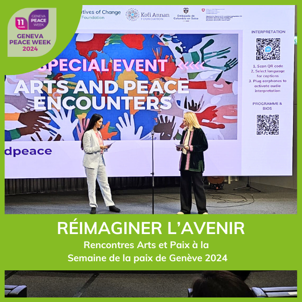 Réimaginer l'avenir : Rencontres des arts et de la paix APE GPW 2024 square FR