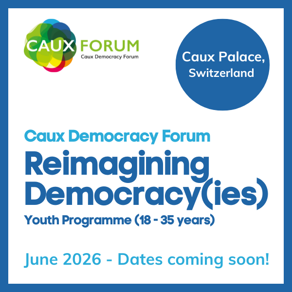 Reimagining Democracy(ies) CDF 2026 Reimagining Democracy(ies) square EN