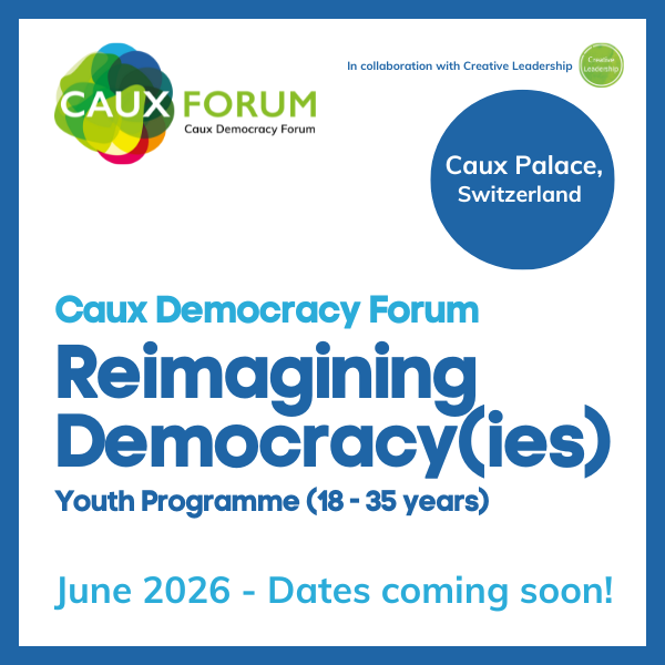 Réimaginer la (les) démocratie(s) CDF 2026 Reimagining Democracy(ies) banner square EN